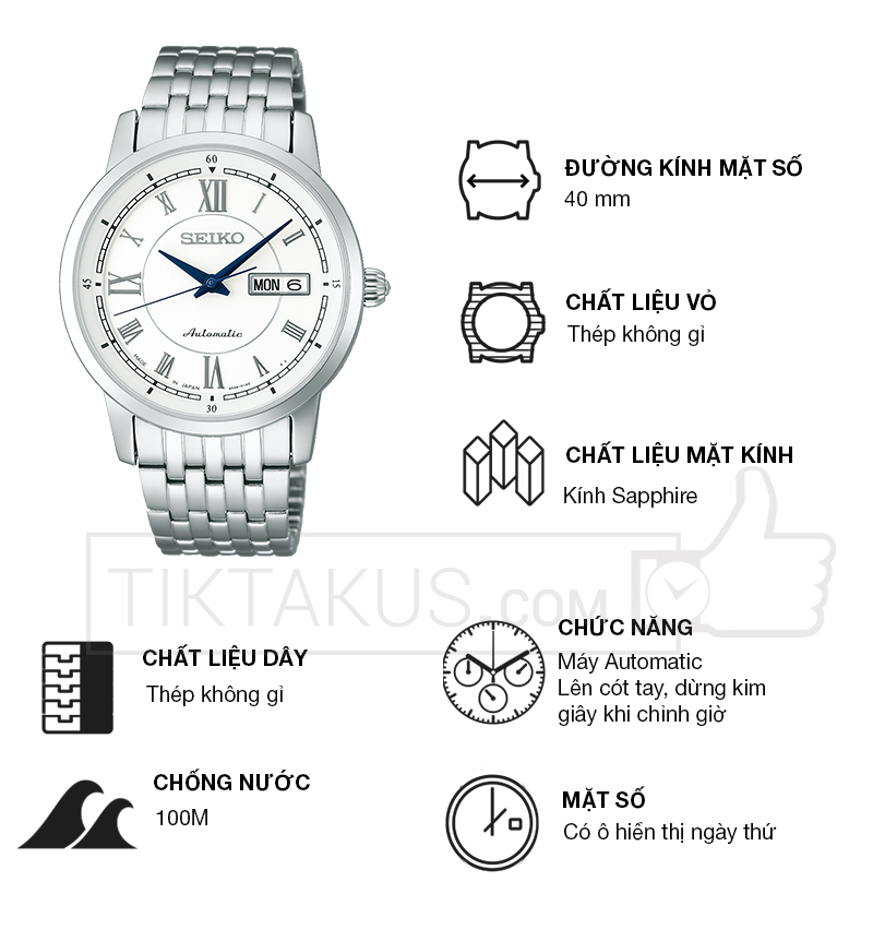 Đồng hồ nam Seiko SARY025