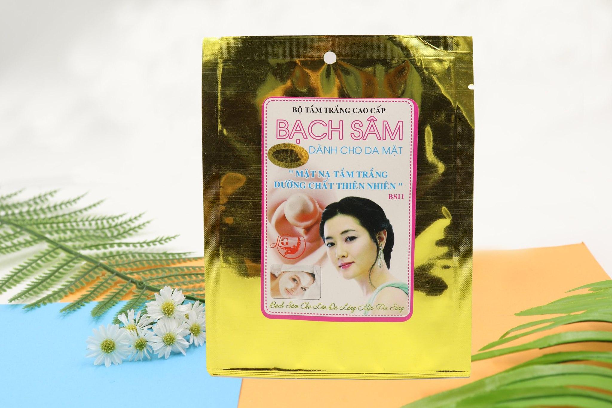 Bộ tắm trắng cao cấp dành cho da mặt Bạch Sâm BS-11 (125g)