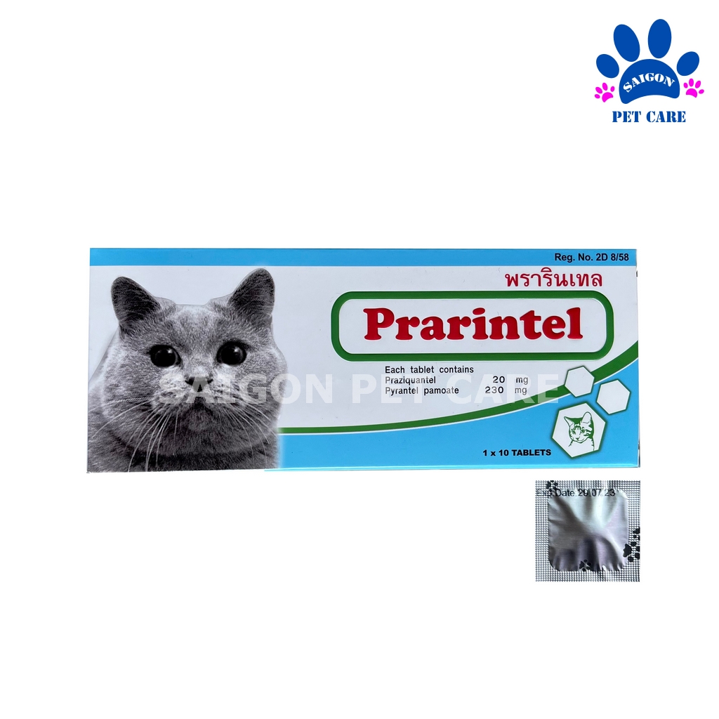 Thuốc xổ giun Prarintel dành cho mèo (1 viên)