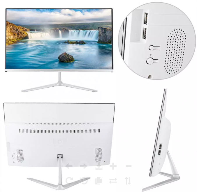 PC All In One CPU Core i5 Processor, 4GB DDR3, 128GB SSD, WIFI,22" HD+