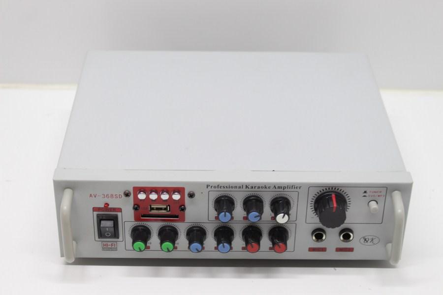 Amply WXF AV-368 12V/220V - Audio Blutooth KARAOKE