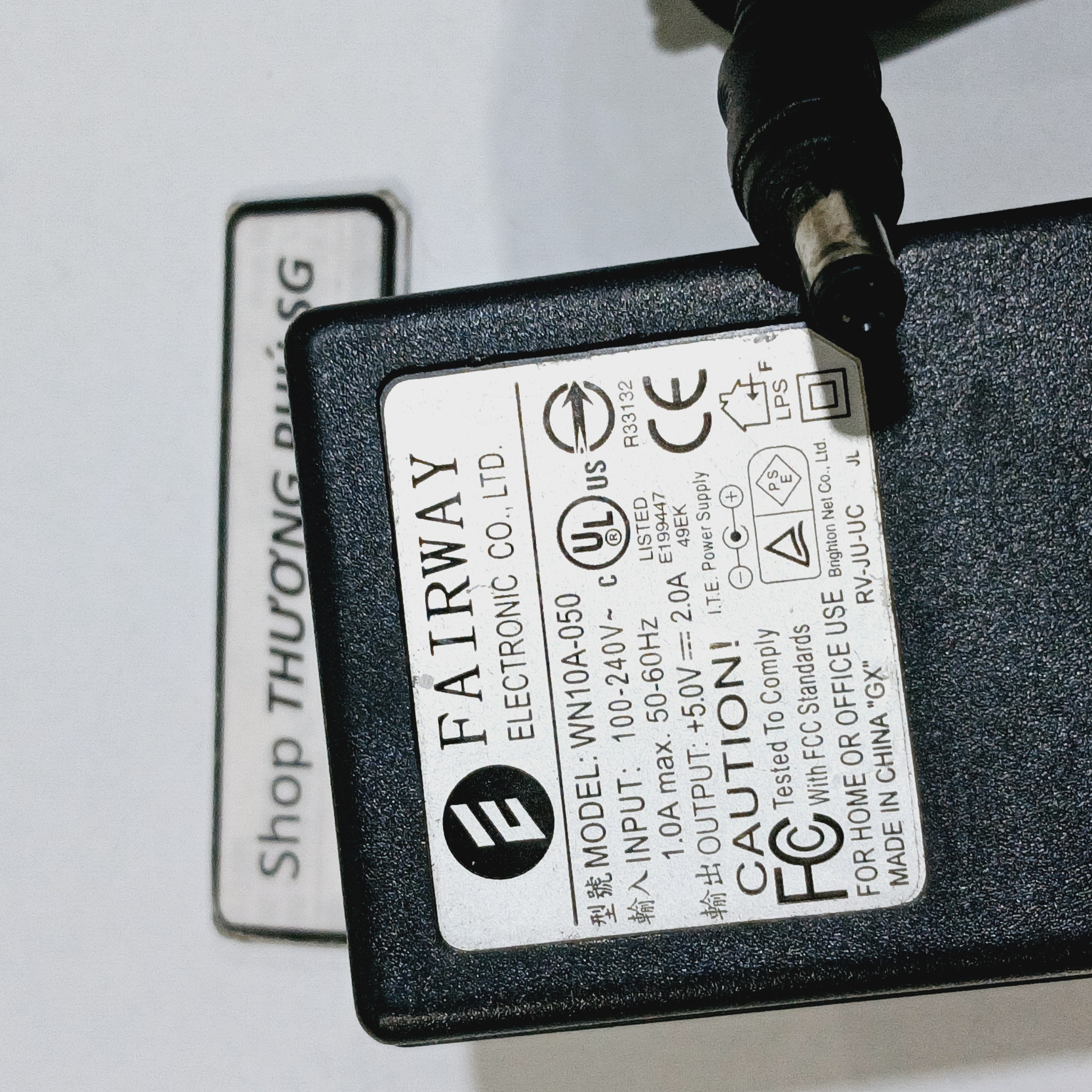 Nguồn Adapter DC 5V - 2A / Đầu cắm 5.5mm X 2.1mm) (SP ZIN CHẤT LƯỢNG)