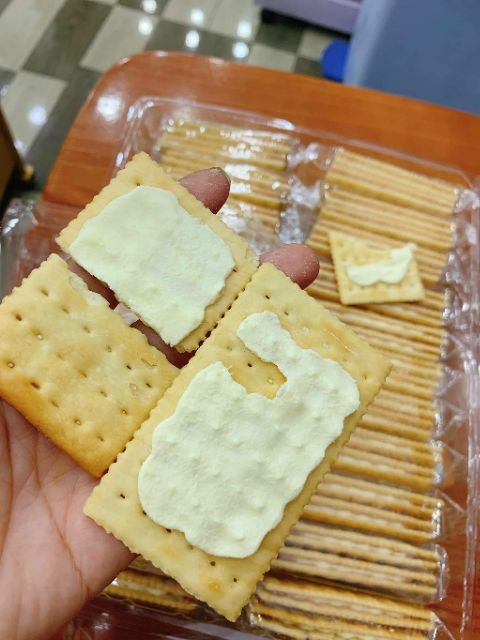 Bánh quy kẹp kem phô mai (gói 600g)