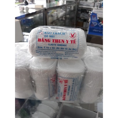 [HCM]BĂNG THUN Y TẾ BẢO THẠCH (MÀU TRẮNG)