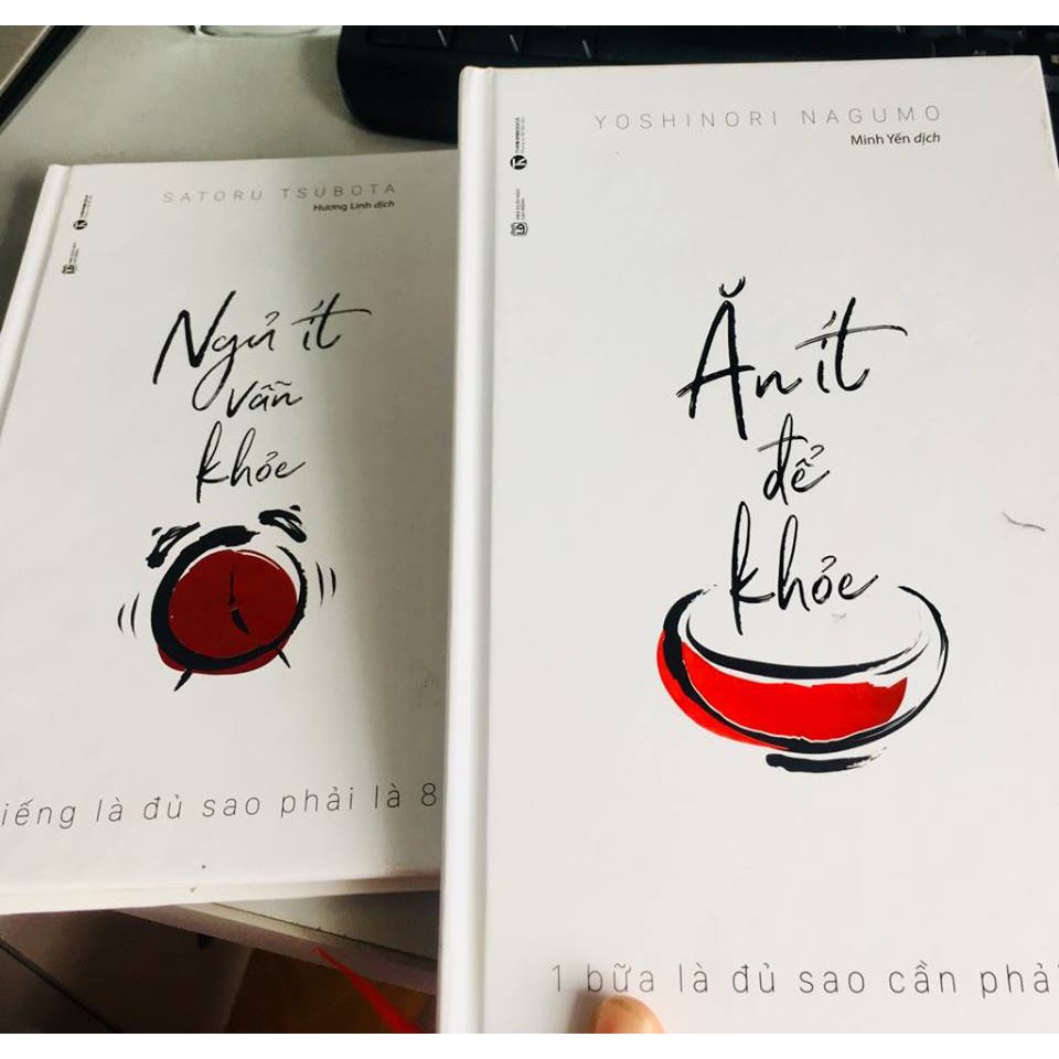 Sách - Combo Ăn Ít Để Khỏe + Ngủ Ít Vẫn Khỏe