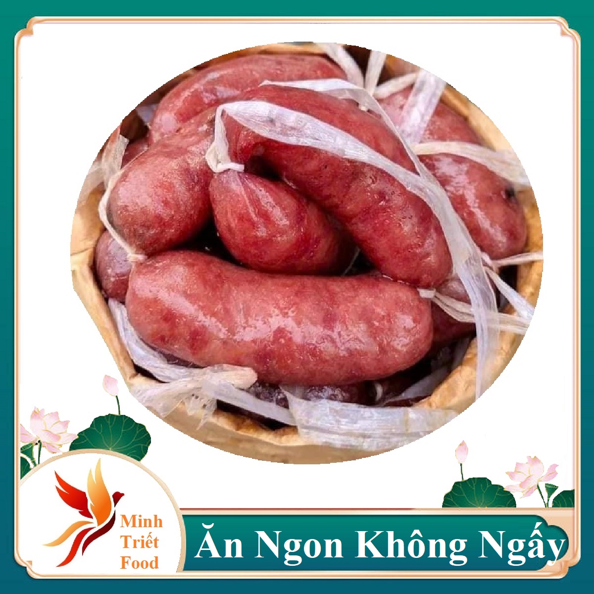 1KG LẠP XƯỞNG HEO NẠC ĐẶC SẢN MINH TRIẾT hoặc 500gr LẠP XƯỞNG KHÔ ẢNH THẬT ĐẶC SẢN MINH TRIẾT