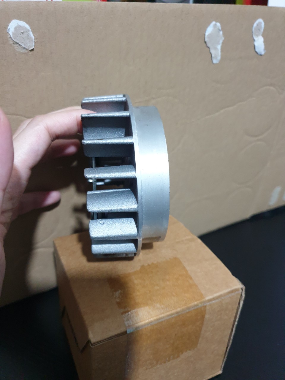 [HCM]Mâm lửa (vô lăng) máy cắt cỏ 2 thì