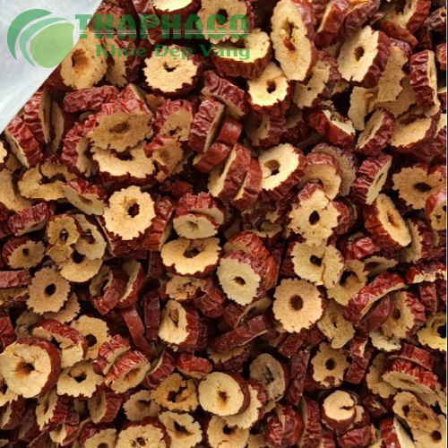 [Túi 500gram] Táo Đỏ Cắt Lát Sấy Khô - Chuyên Dùng Để Nấu Chè Dưỡng Nhan - Chè Thái - Hoặc Hầm Canh - Có Thể Sử Để Ăn Vặt - THAPHACO