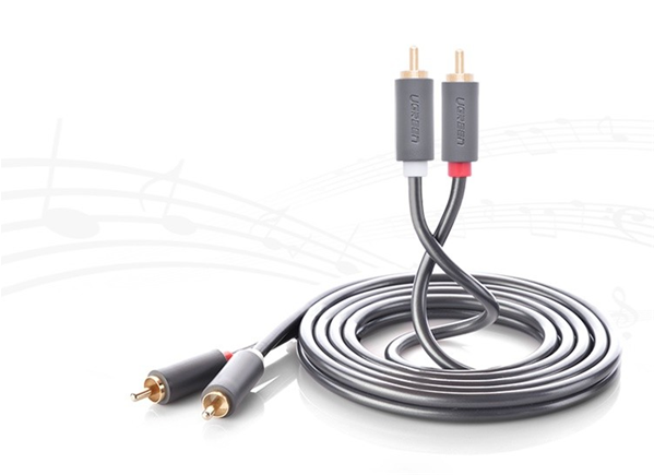 Dây cáp AV 2 đầu RCA dài 1.5M-5M Ugreen