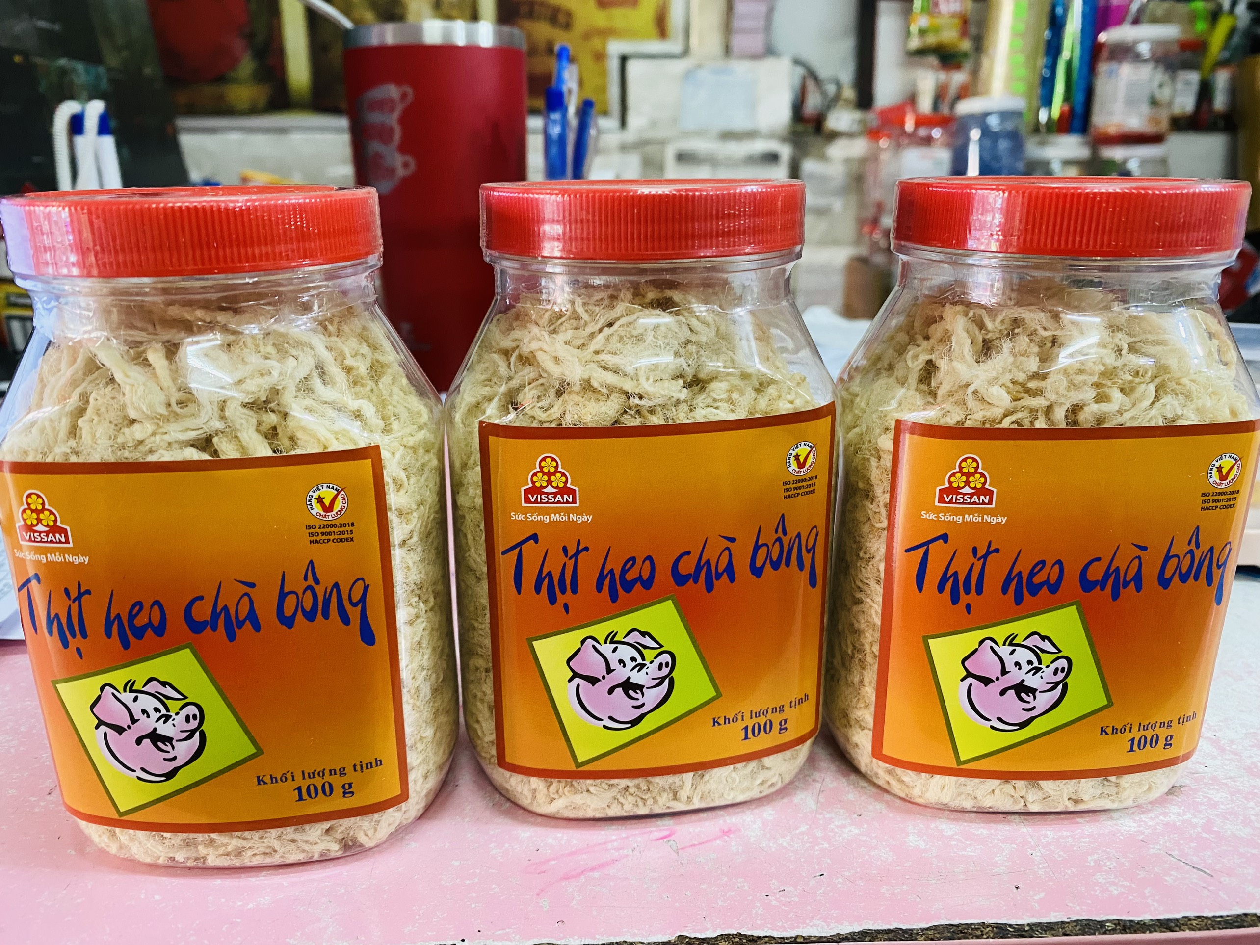 Thịt Heo Chà Bông Hủ 100g Vissan