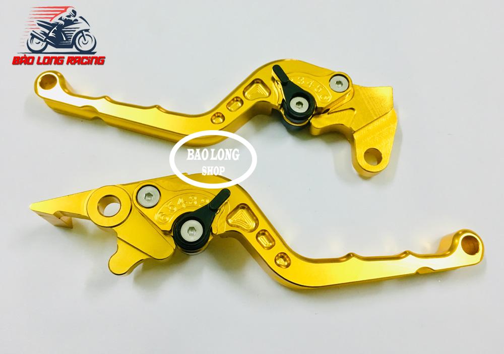 Tay thắng côn 6 số nhôm CNC dành cho Winner 150 màu Vàng