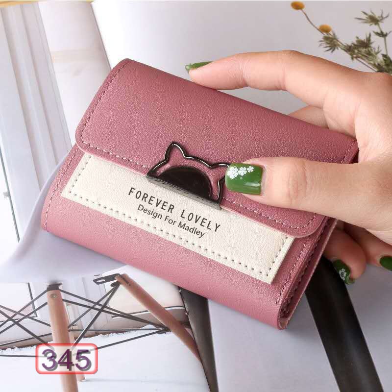 Ví nữ thời trang forever young khóa gấu 345 dễ thương siêu hot