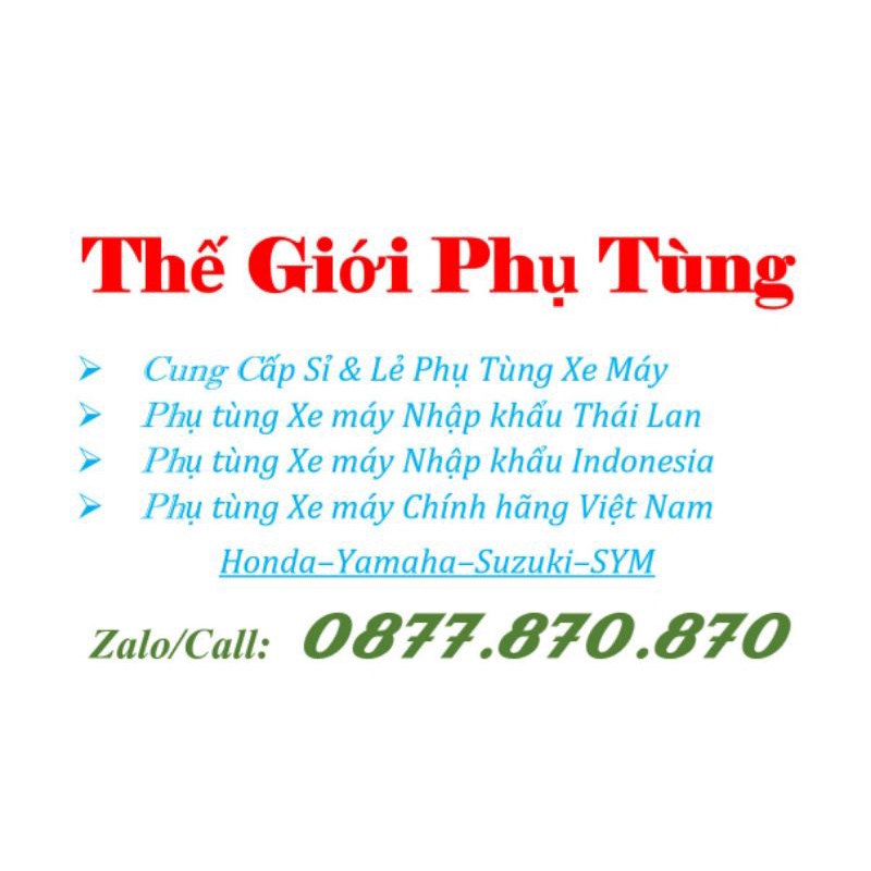 Bộ Pô e - Bao tử Wave Thái 110 zin Honda Thái Lan