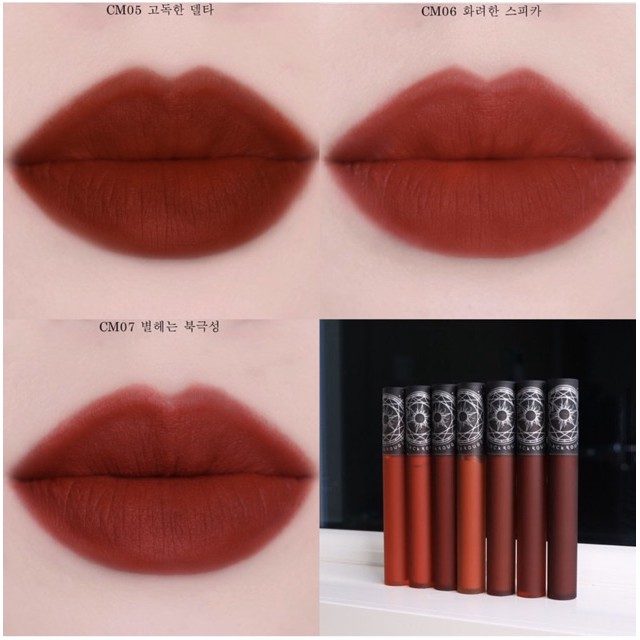 [Hàng có sẵn] Son Kem Lì Black Rouge Cream Matt Rouge Son Kem Black Rouge Đen CM01 CM02 CM03 CM04 CM05 CM06 CM07