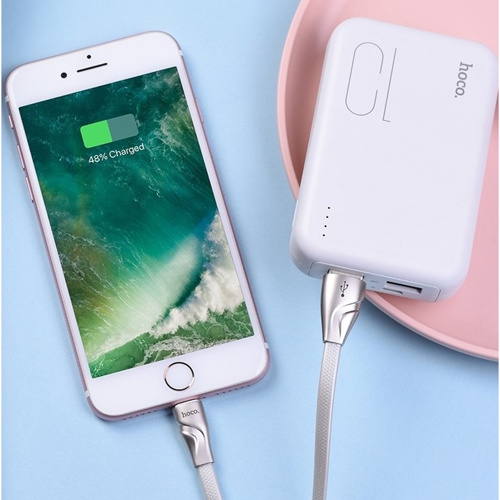 Cáp sạc iPhone / iPad HOCO U57 USB to Lightning dài 1.2M