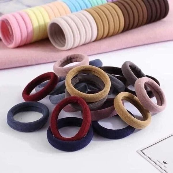 Dây chun buộc tóc ống 20 cái