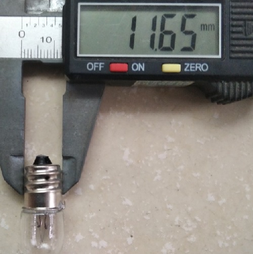 Bóng đèn sợi đốt 18V 0.11A đuôi xoáy 12mm E12