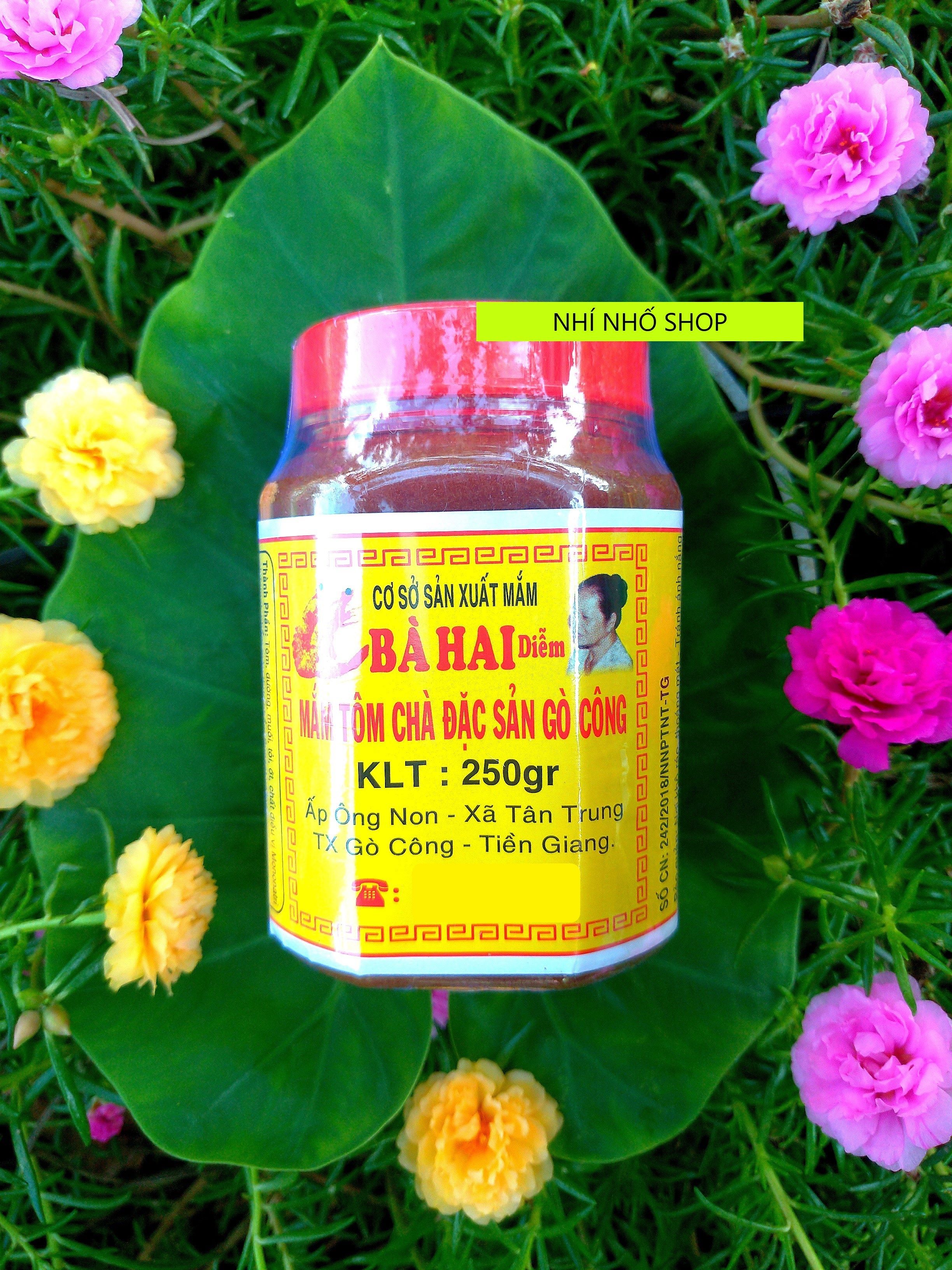 MẮM TÔM CHÀ BÀ HAI GÒ CÔNG (250G/HỦ)