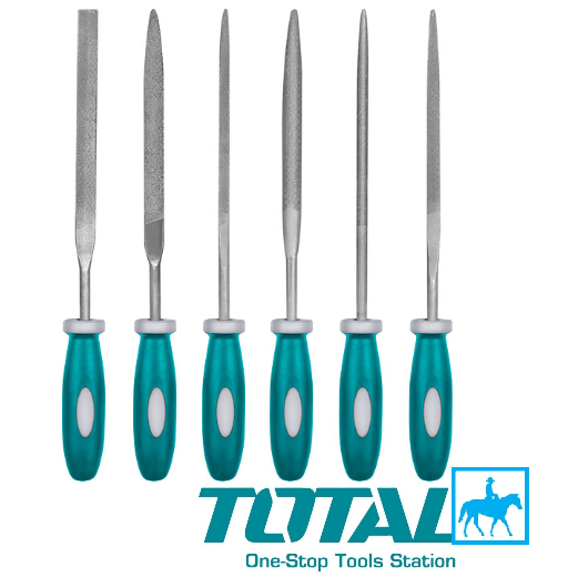 Bộ 6 giũa dũa mini 140mm 5.5inch 3mm Ingco HKTF63