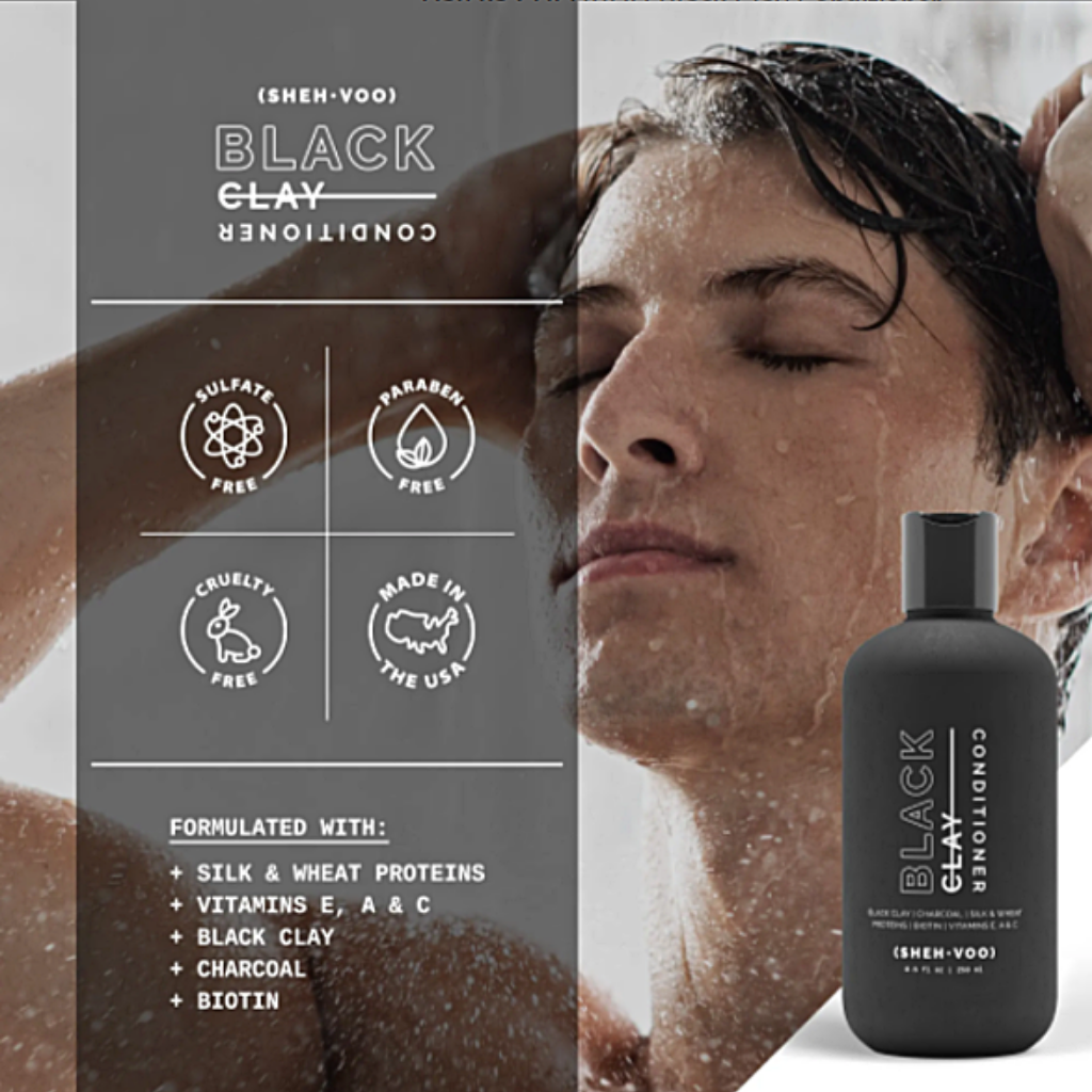 Dầu xả SHEHVOO Black Clay Conditioner