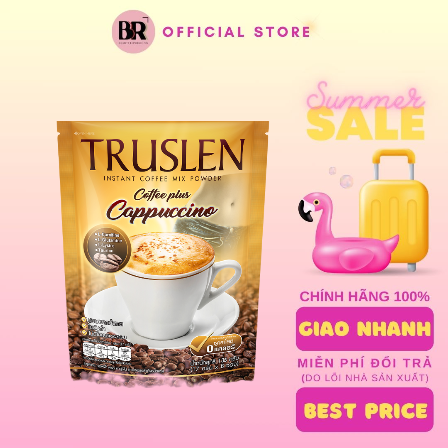 Cà Phê Hòa Tan Coffee Plus Cappuccino Truslen 17g