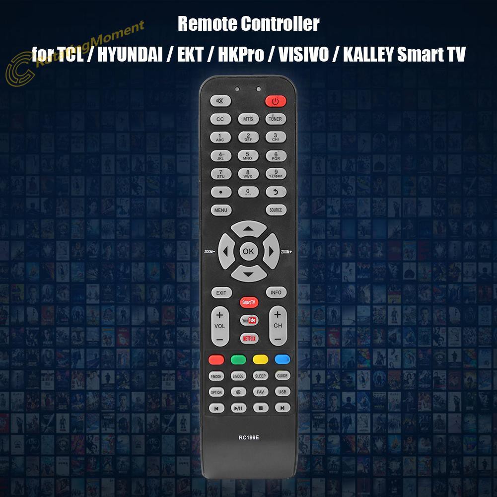Universal Smart TV Remote Control Controller for TCLHYUNDAIEKTHKProVISIVO