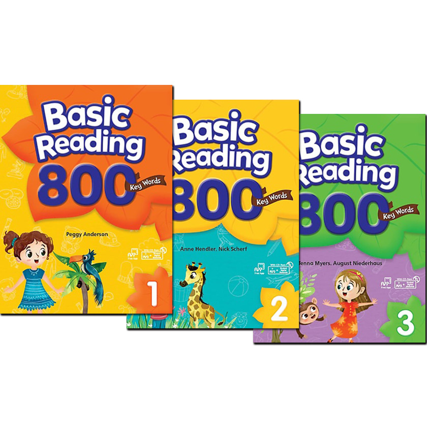 Sách Basic Reading 200, 400, 800, 1200 Key Words - Student Book with Workbook