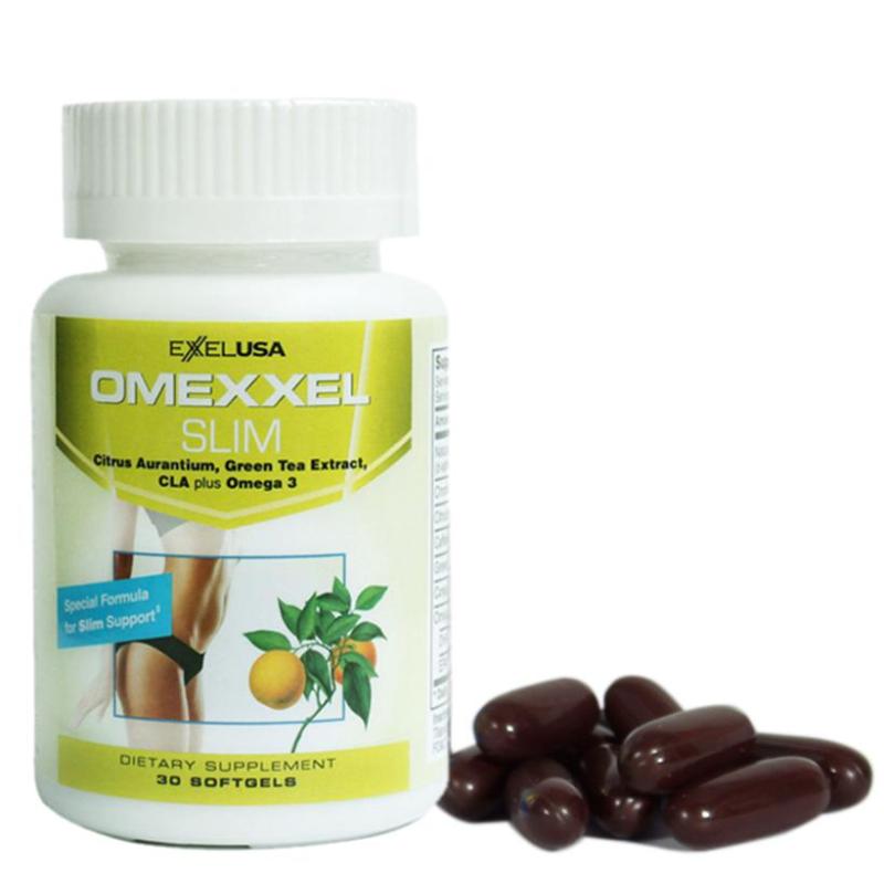 Viên uống giảm cân an toàn Omexxel Slim 30 viên - Xuất xứ Mỹ cao cấp