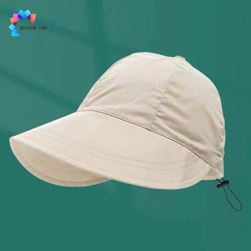[HCM] Nón Chống Nắng Vành Rộng Thời Trang, Nón Bóng Chày, Có Dây Điều Chỉnh Vừa Đầu, Mỏng Nhẹ Thoáng Khí, Giặt Nhanh Khô, Chống Nắng Tốt -SOHANEI FAM