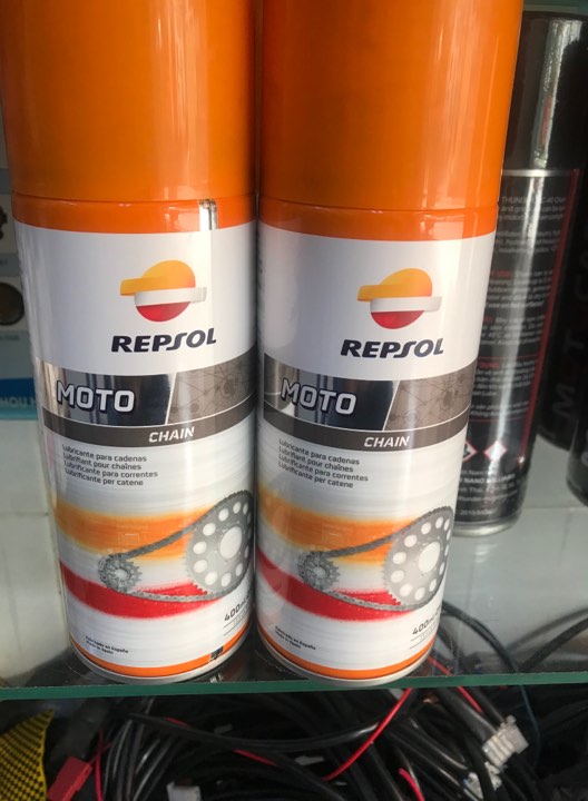 Chai xịt sên Repsol Moto Chain Lube 400ml