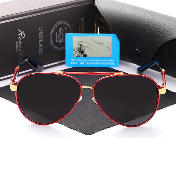 Mắt Kính P8803 Nam Nữ Tròng Kính Phân Cực