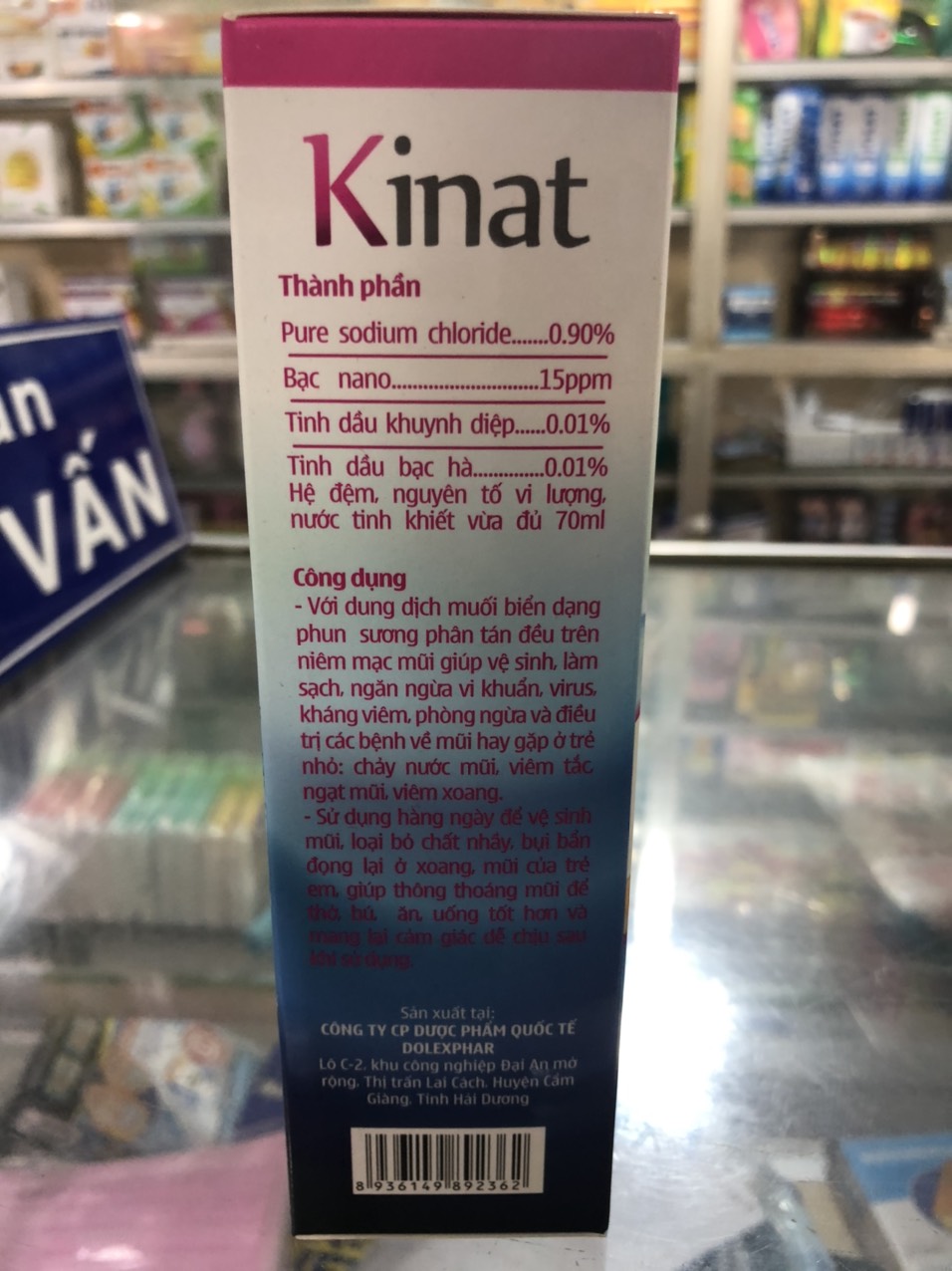 [HCM]KINAT- XỊT MŨI AN TOÀN CHO BÉ