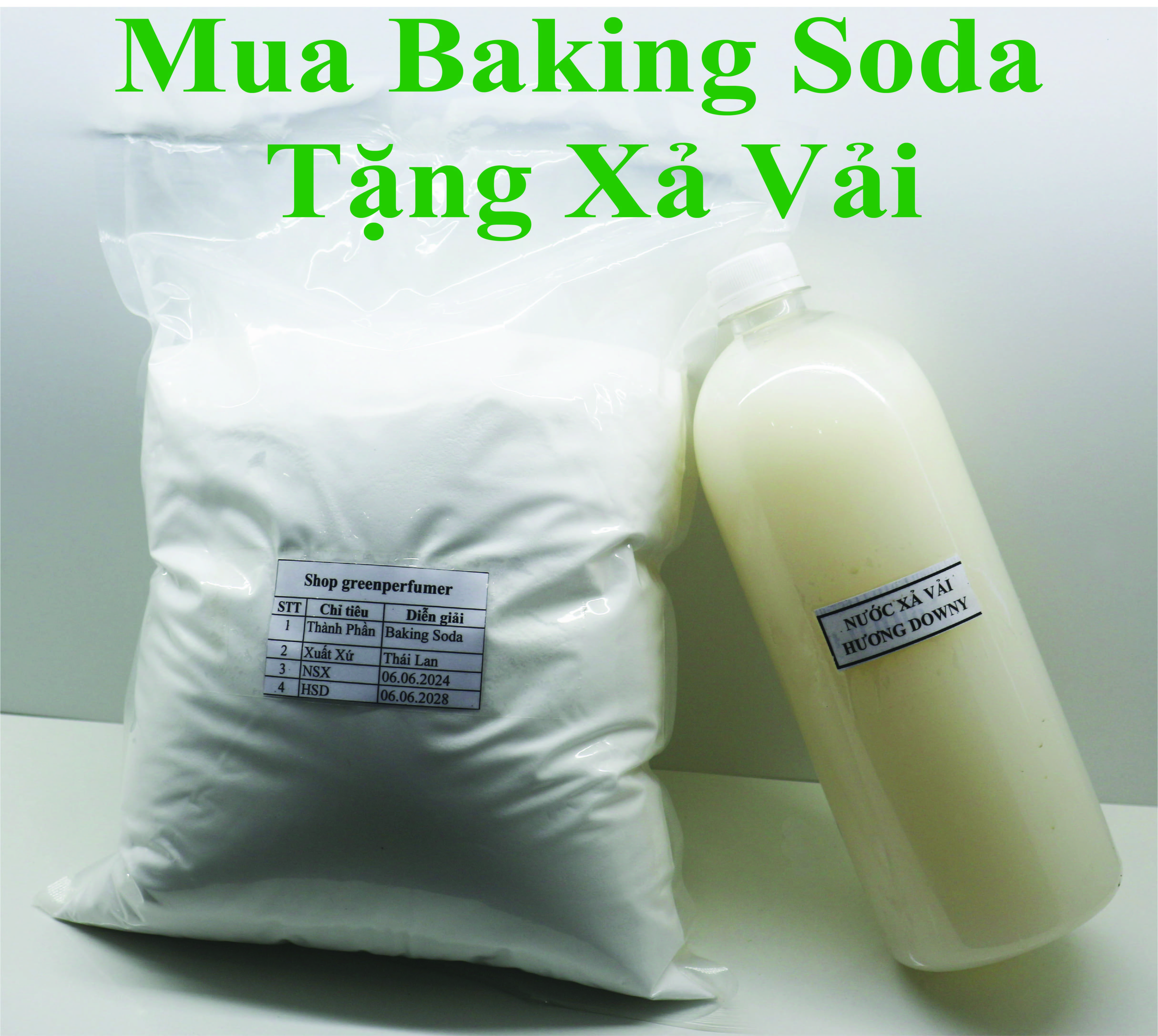 Baking Soda 1000g, Baking Powder, Cleaning Agent