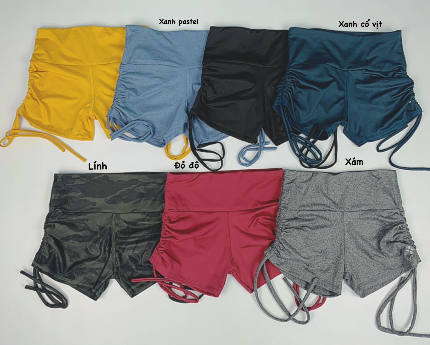 Quần Short Rút Dây Tập Gym