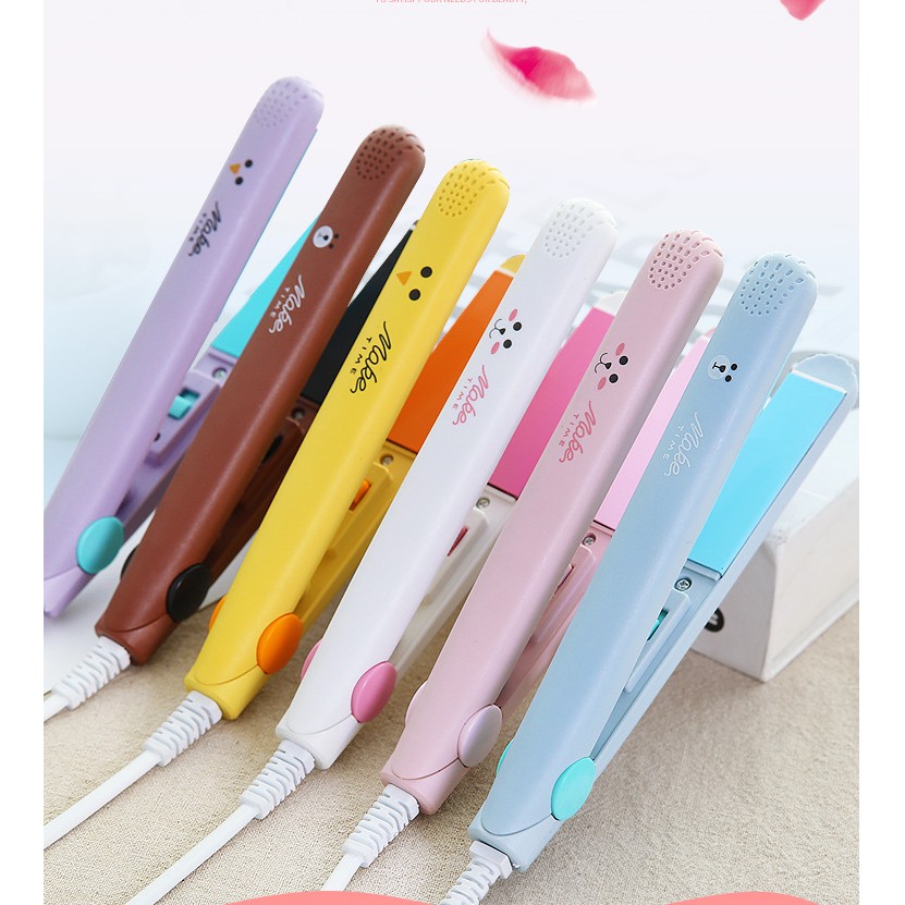 Máy duỗi tóc mini cute (có hộp nhựa)