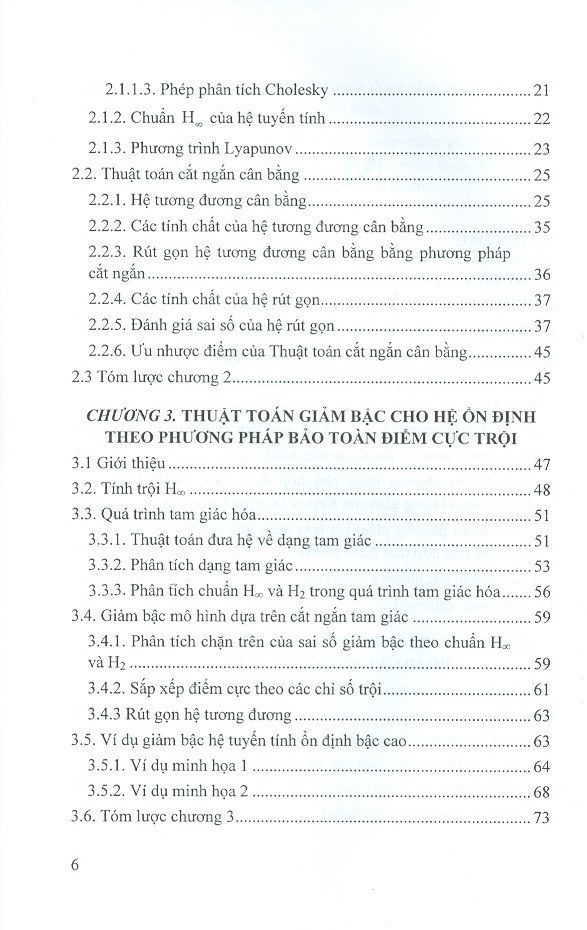 Giảm bậc mô hình và ứng dụng