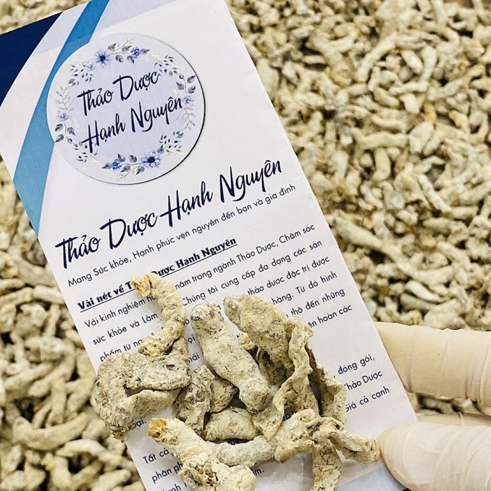 Bạch cương tằm 500g, con tằm vôi khô, trắng, nguyên con - Thảo Dược Hạnh Nguyên