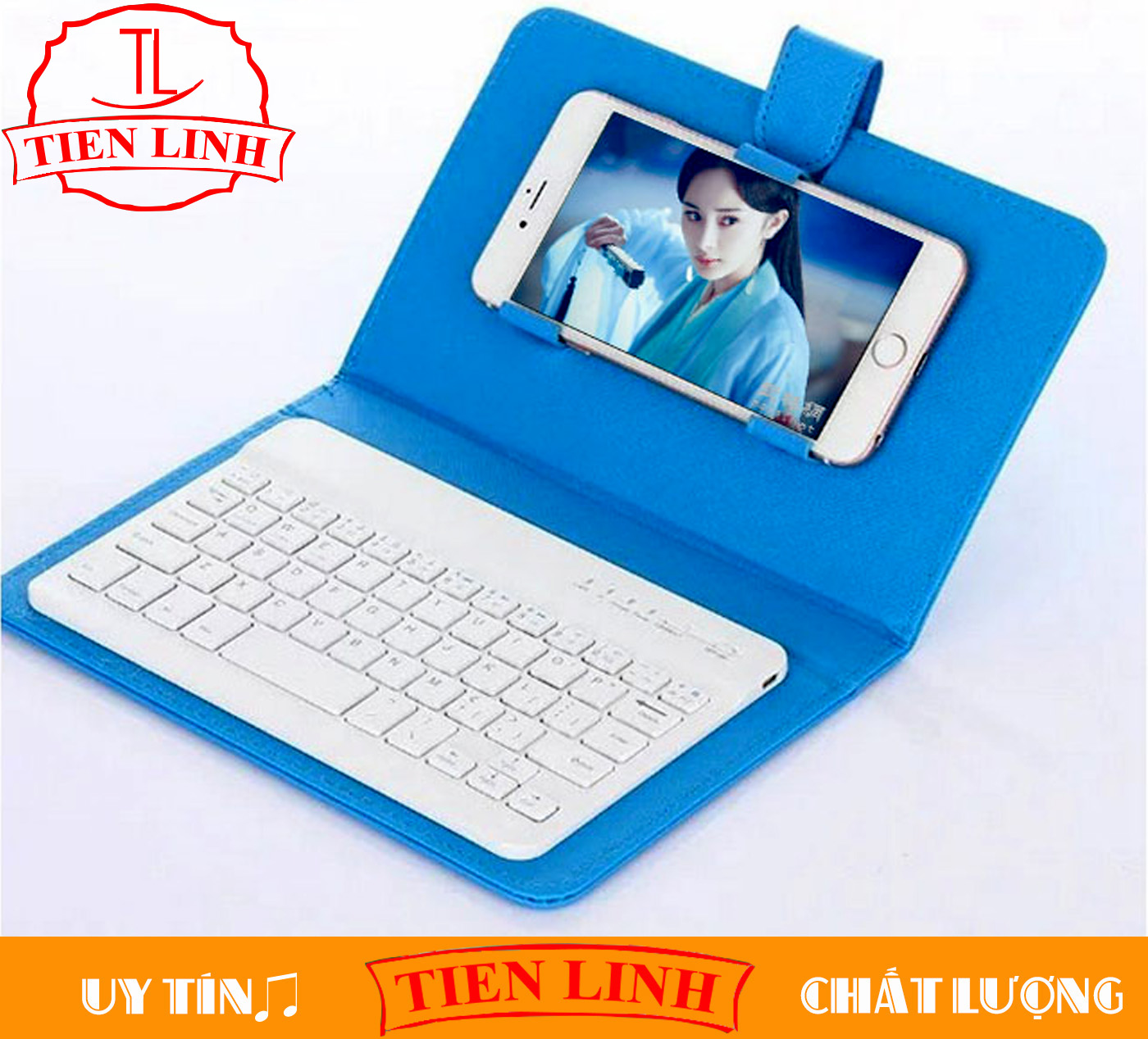 Leather case + keyboard for iphone 4/5/6/7/8 ios system from 4 to 6.5 inch