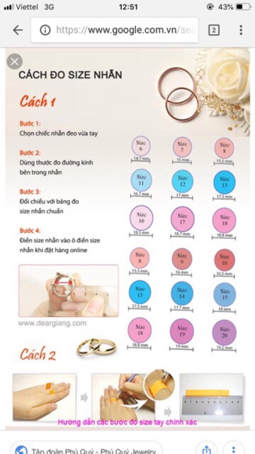 Nhẫn nữ cao cấp