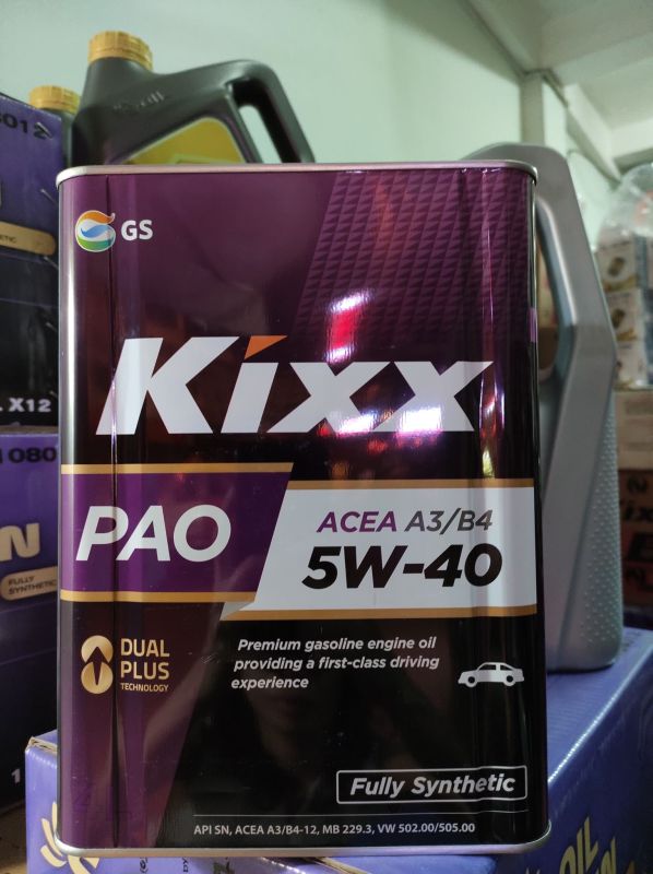 NHỚT KIXX PAO ACEC A3/B4- 5W40- 4L