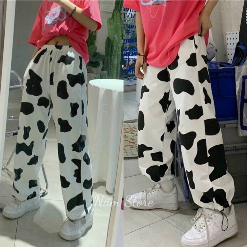 [HCM]Quần bagyy bò sữa