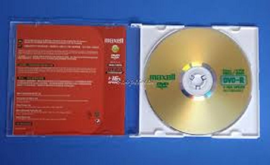 Đĩa DVD-R 4.7GB Maxell  (Hộp 10 đĩa - 10 vỏ đựng)