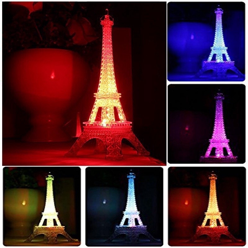 Tháp Eiffel đèn LED trang trí phòng ngủ (1403TEF)