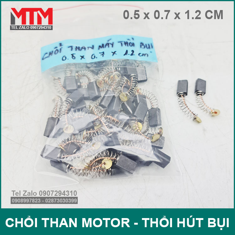 Chổi than máy thổi hút bụi 12v 18v 24v