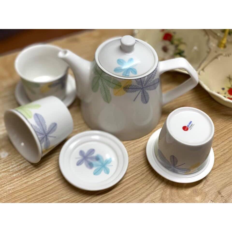 Bộ Ấm Chén Donghwa 13 Món_ Quà tặng LG