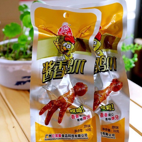 Bịch 30 Chân Gà Đỏ Cay Tứ Xuyên