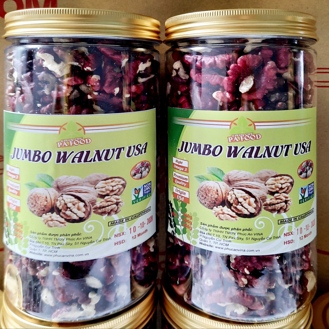 [HCM]Nhân óc chó đỏ Mỹ đã tách vỏ 500 Gr