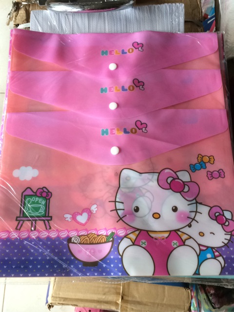 Sỉ 12 Túi Cúc Hình (Khổ A4)