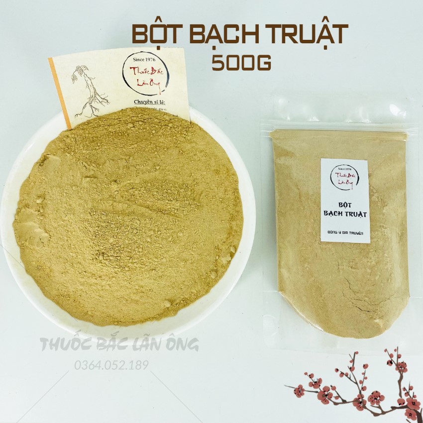 500g bột bạch truật