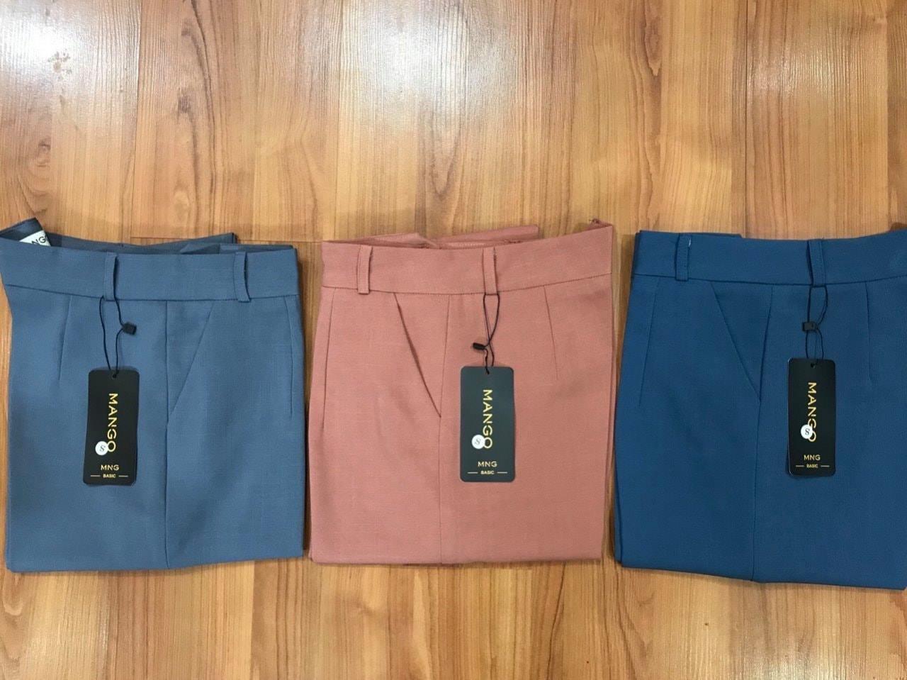 [HCM]Baggy Mango fom đẹp màu XANH